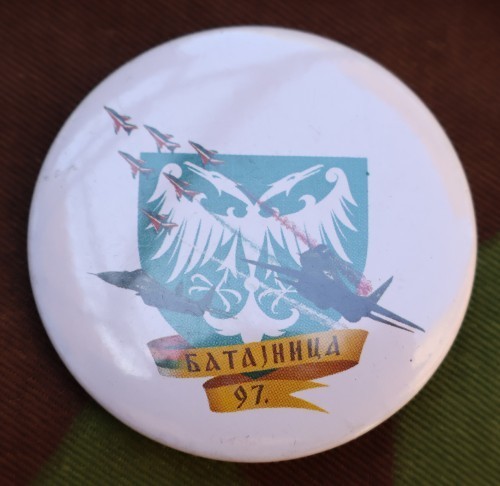 Yugoslav Badge of the airshow "Flying Stars" held in Batajnica 1997