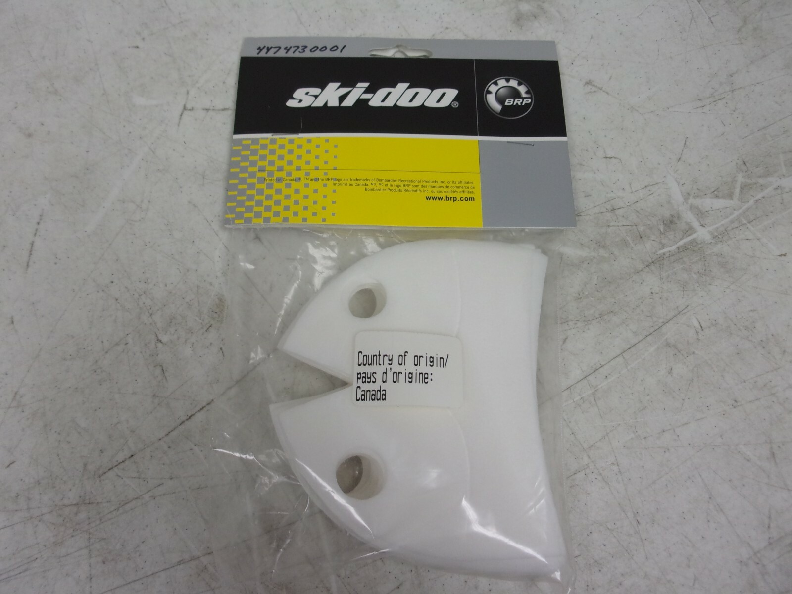 SKI DOO SNOWMOBILE VISION 180° HELMET ABSORBENT MASKS (10 PACK) 4474730001