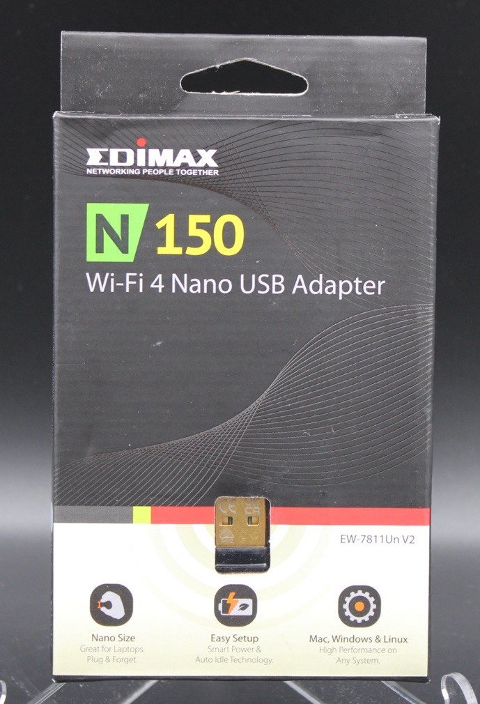 Edimax N150 WiFi EW-7811UN Nano USB Adapter for PC Mac or Raspberry Pi EW-7811Un
