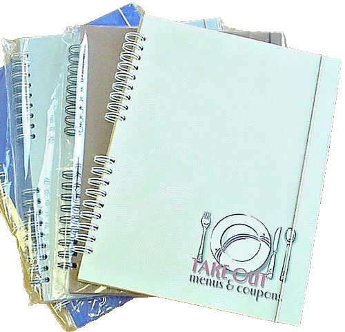 Takeout Menu Holder Organizer, Restaurant Coupon & Menu Organizer