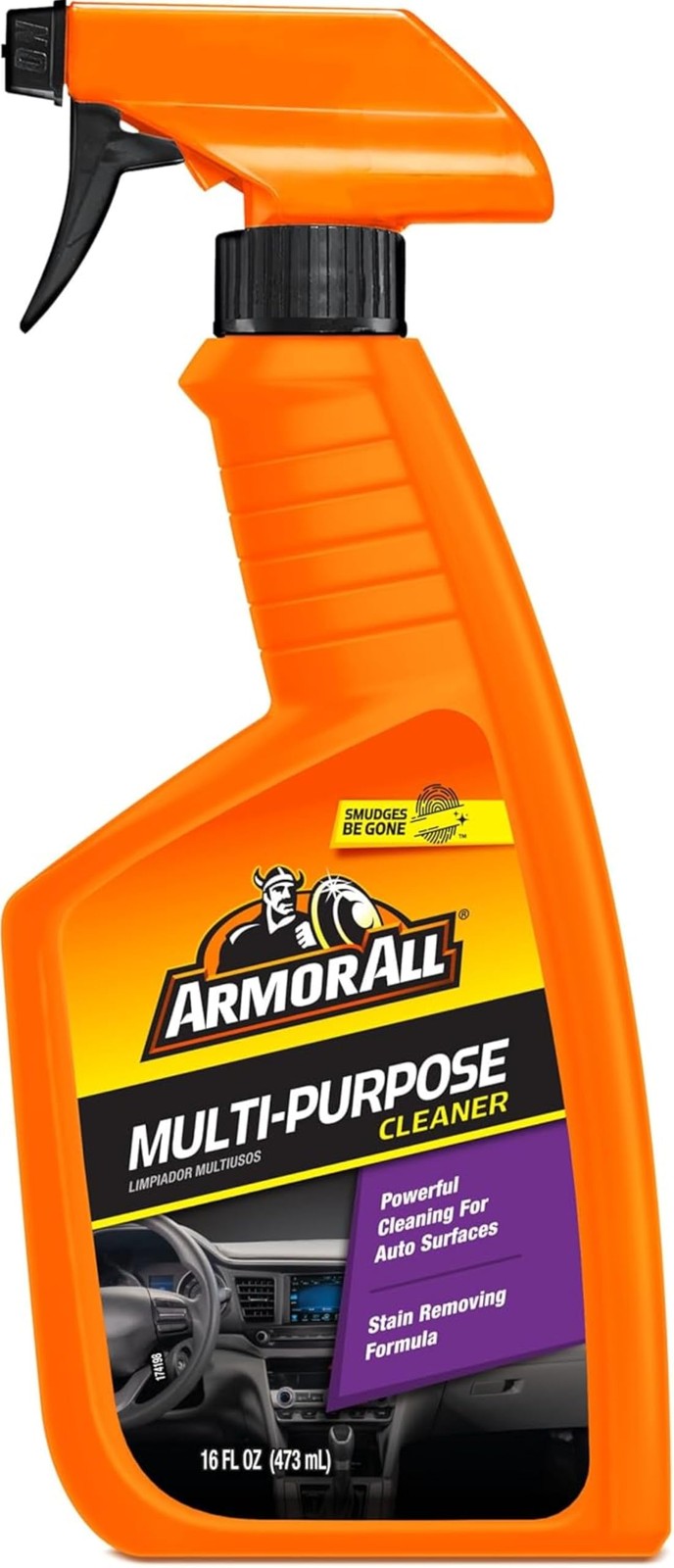 Armor All Multi Purpose Cleaner , Car Spray for 16 Fl Oz (Pack of 1)
