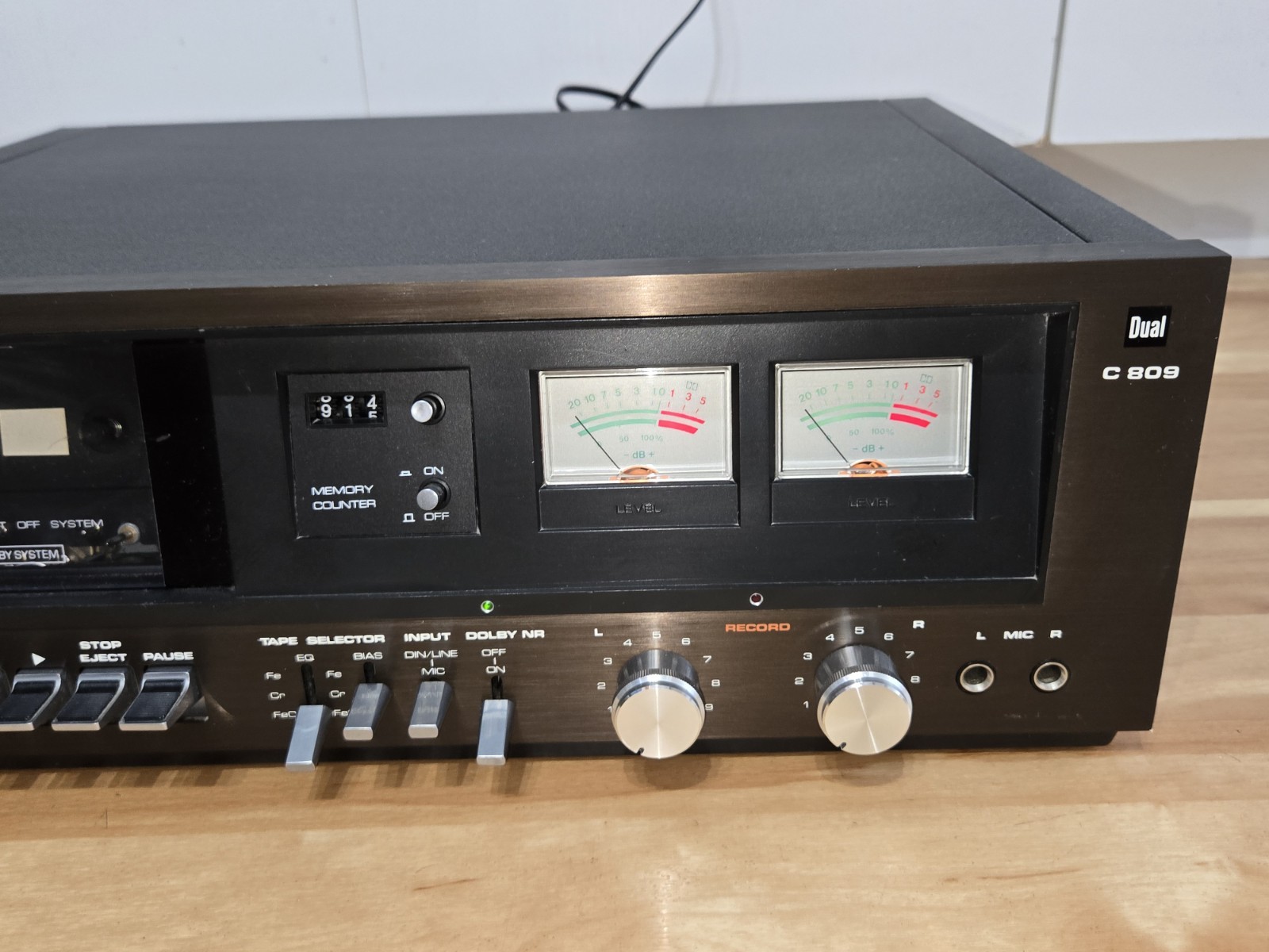 Vintage Dual C 809 Stereo Cassette Deck