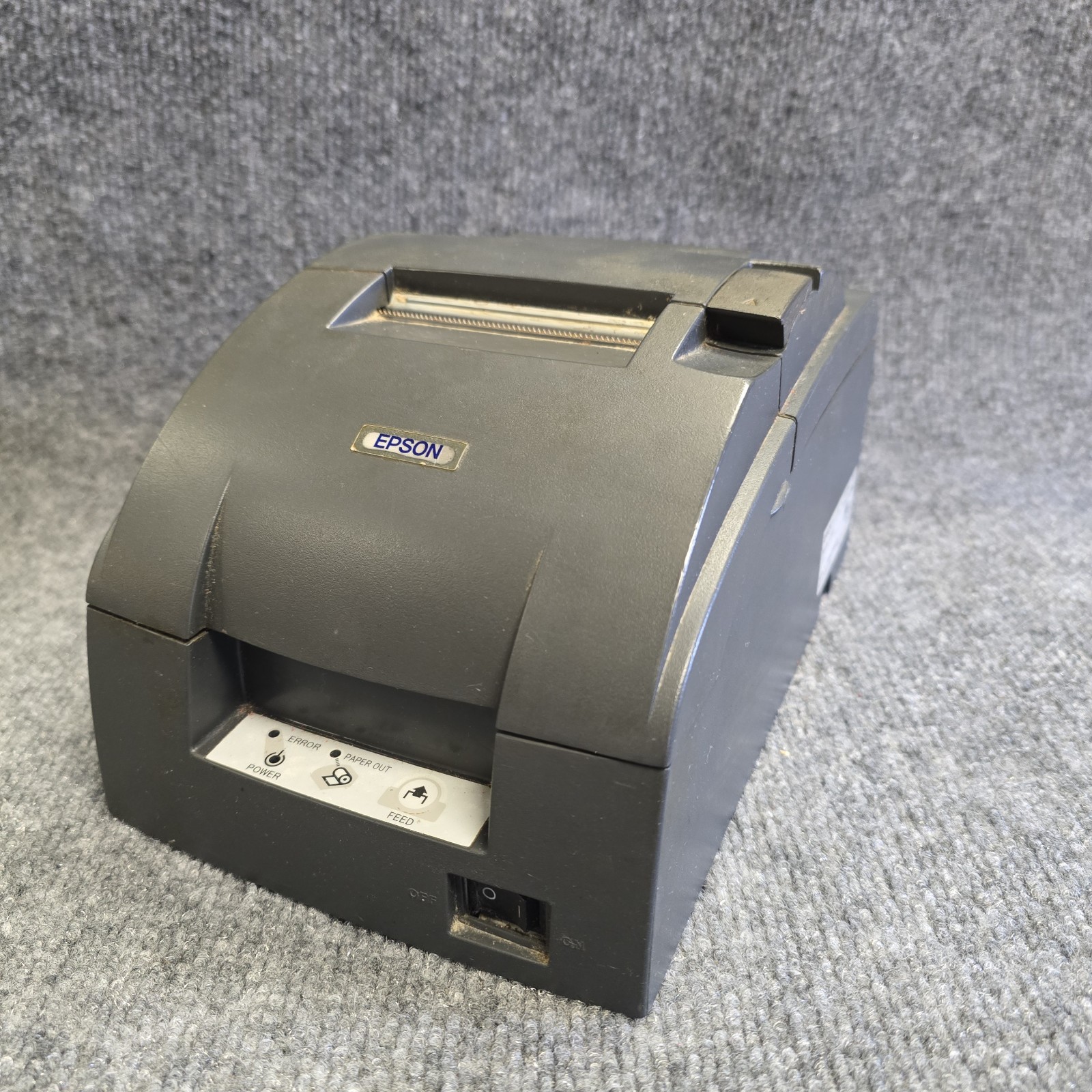 Epson TM-U220PB M188B Receipt Printer for Parts & Repair "Look" Used & Untested