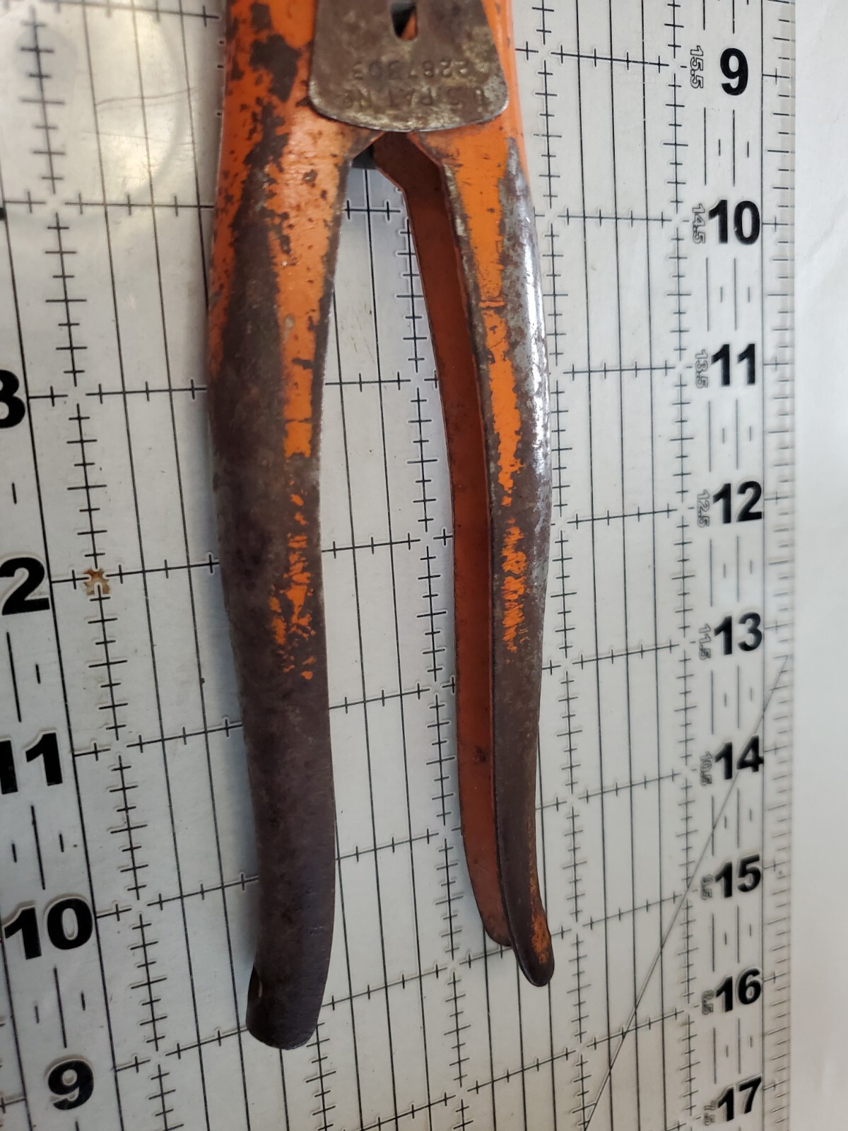 Vintage Pruning Shears USA Made Double Action