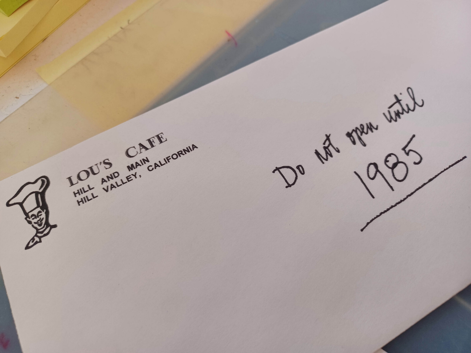 Back to the Future - Custom Made Biff Notes - Prop - Cosplay - Novelty