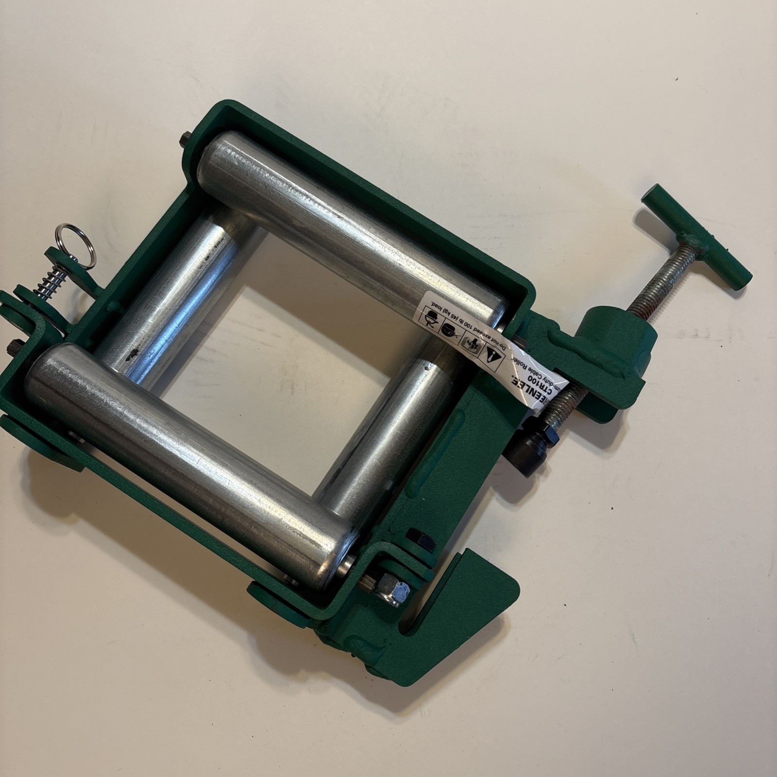 Greenlee CTR100 Medium Duty Cable Roller NEW DAMAGED BOX FREE SHIPPING