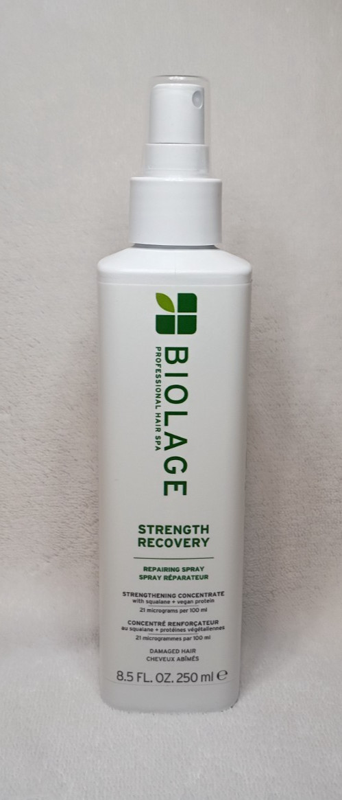 BIOLAGE STRENGTH RECOVERY REPAIRING SPRAY for damaged hair 8.5oz NEW!