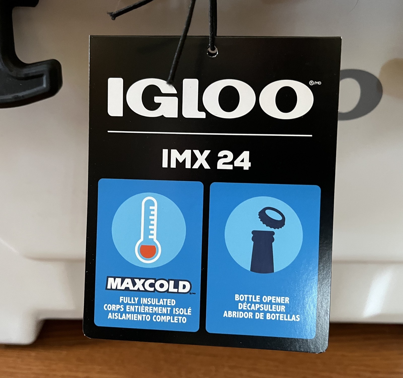 NEW IGLOO IMX 24 QT WHITE COOLER