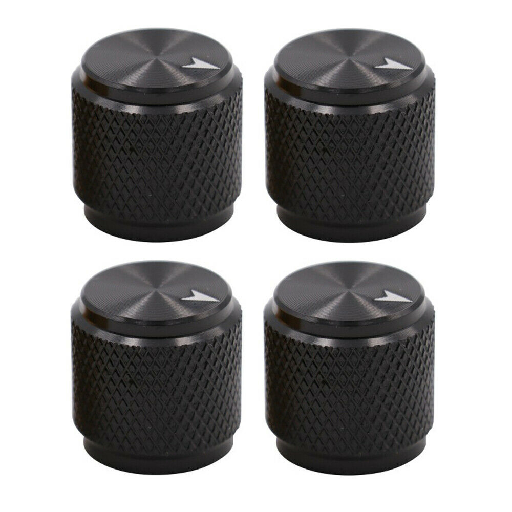 4PCS Amplifier Knob 13x13mm Aluminum Audio Potentiometer Volume CD Control Knob