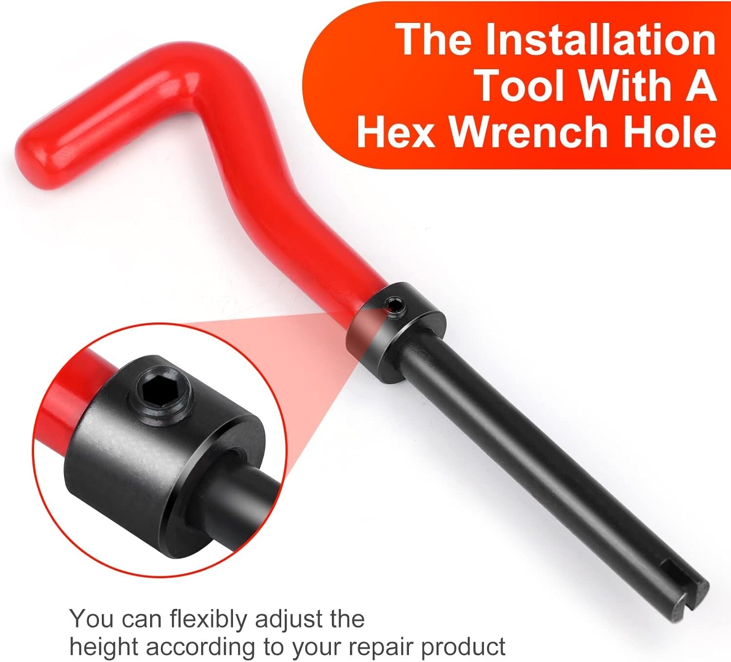 M5 x 0.8 Thread Repair Tool Set Stainless Helicoil Wire Insert Kit