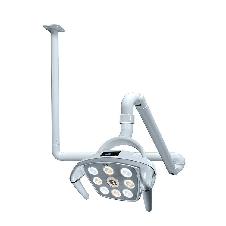 Dental Implant Light Operating Light 8 LEDs Sensor Light with Ceiling Mount Arm