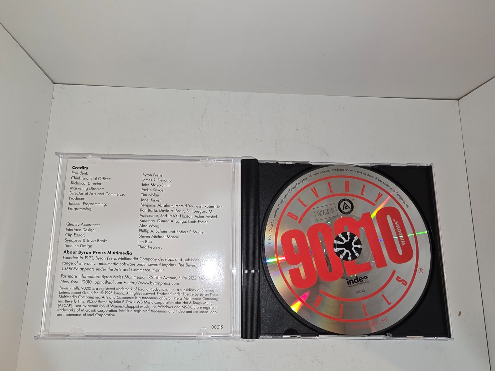 Berverly Hills 90210 Multimedia CD ROM