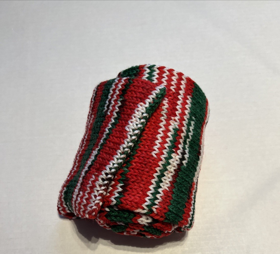 Handmade Knitted Double Layered Hat & Scarf Set