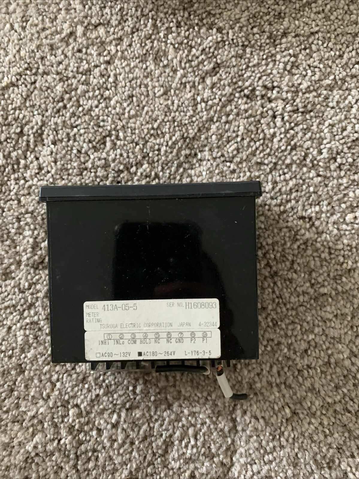 Tsuruga electric 413A-05-5 digital instrument meter See Pics