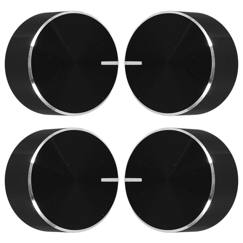 4 Pcs Appliance Knobs Replacement Amp Potentiometer Control Aluminum Amplifier