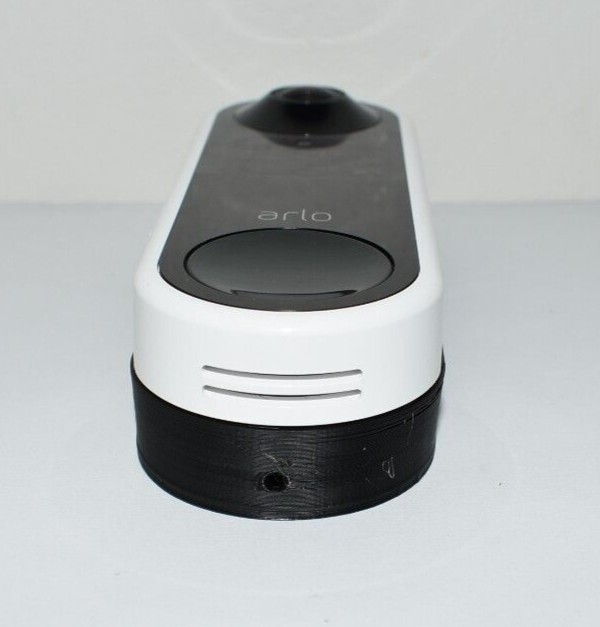 WIRED Arlo Video Doorbell Holder Bracket Clip Mounting Flat Wall Plate Security