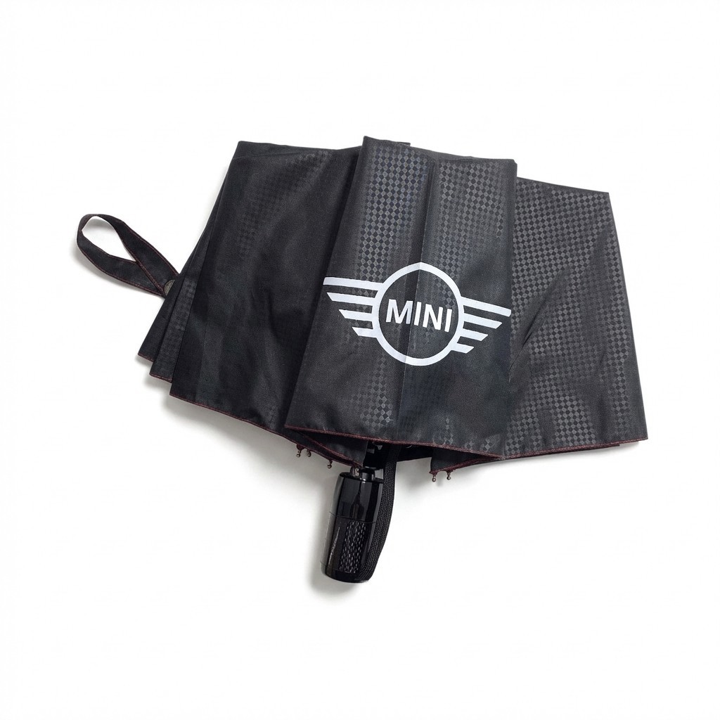 MINI Cooper Umbrella Official Compact Folding Windproof Accessories Gift Brolly