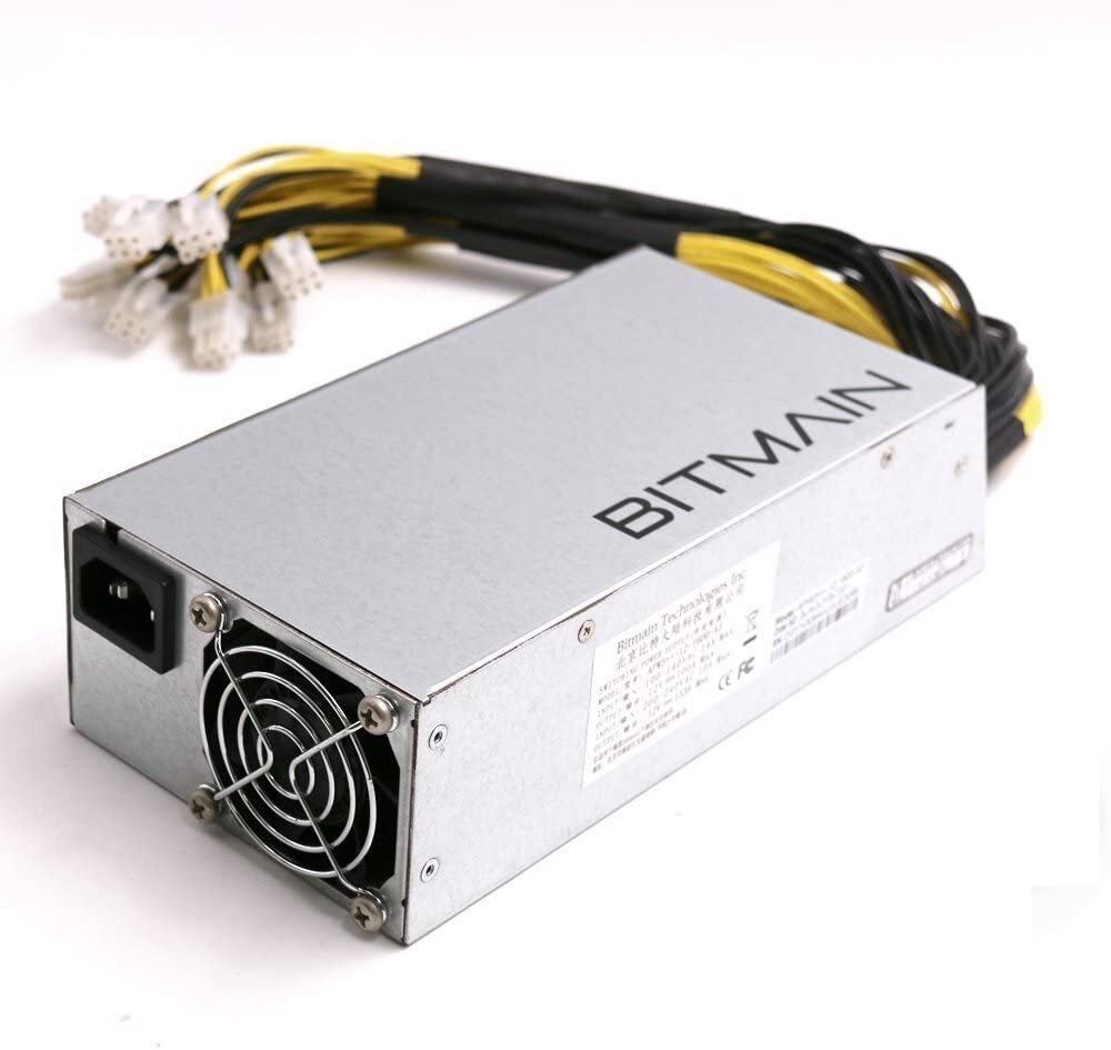 Antminer APW3++ PSU 1600W Power Supply for Bitmain D3 S9 S7 L3 B3 X3 T9 Original