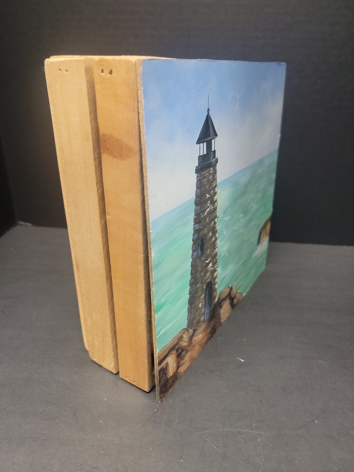 Lighthouse Picture/Box - Hand Made