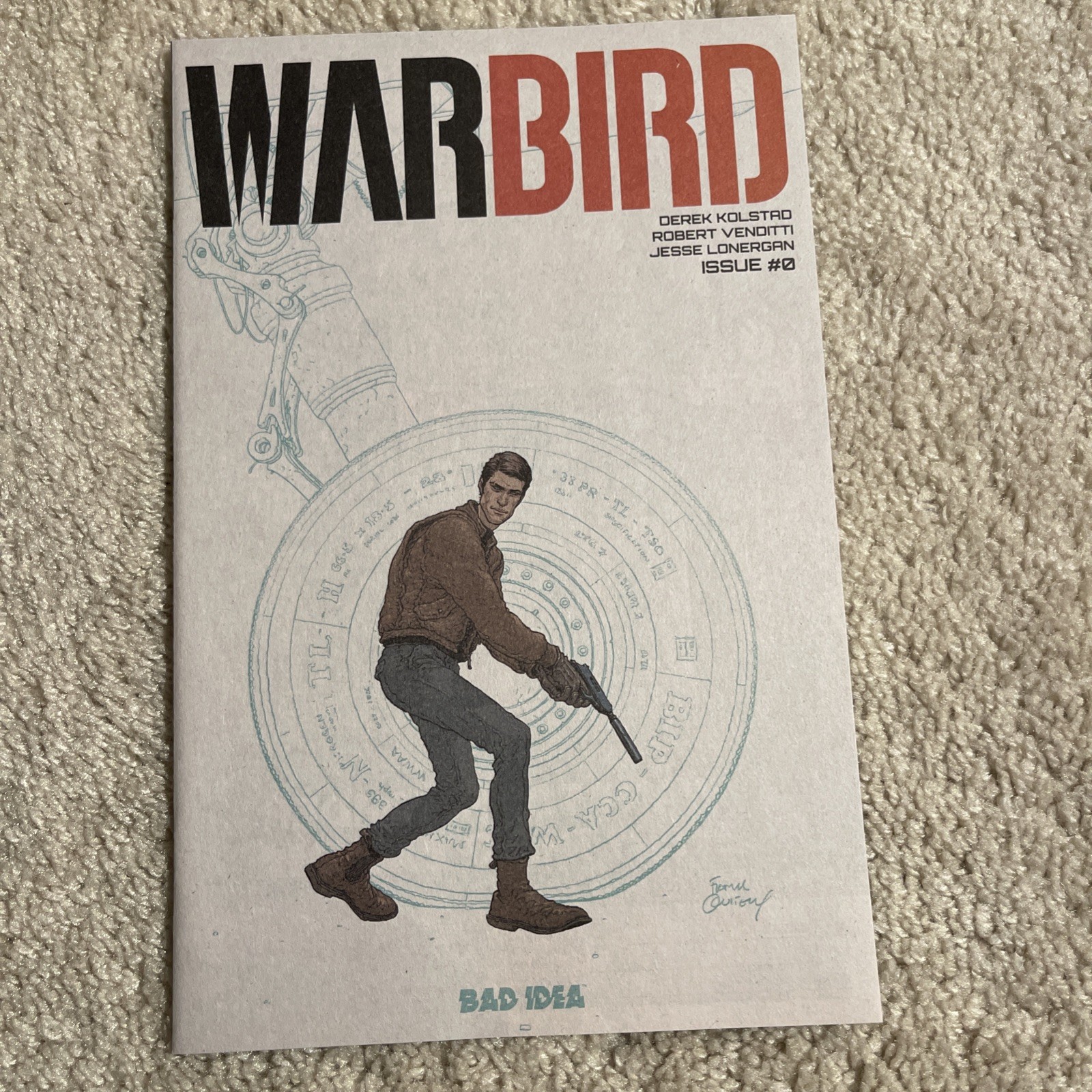 Warbird #0 2026 | Cvr A | Bad Idea | NM -Unread -A list Actor affiliated- spec