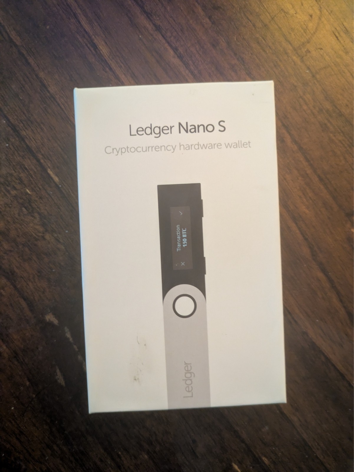 LEDGER NANO S Cryptocurrency Hardware Wallet, Open Box