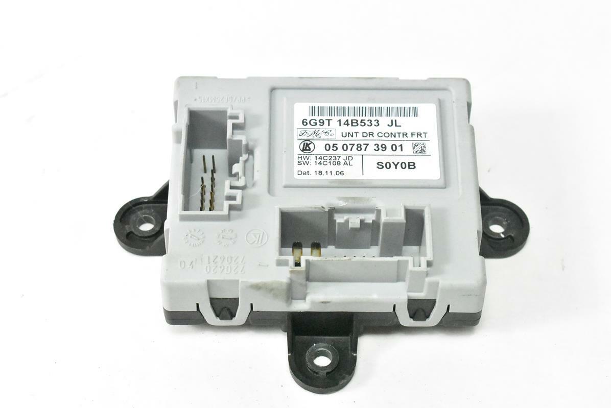 07-09 JAGUAR XK XKR FRONT RIGHT PASS. DOOR CONTROL MODULE UNIT OEM 6G9T14B533JB