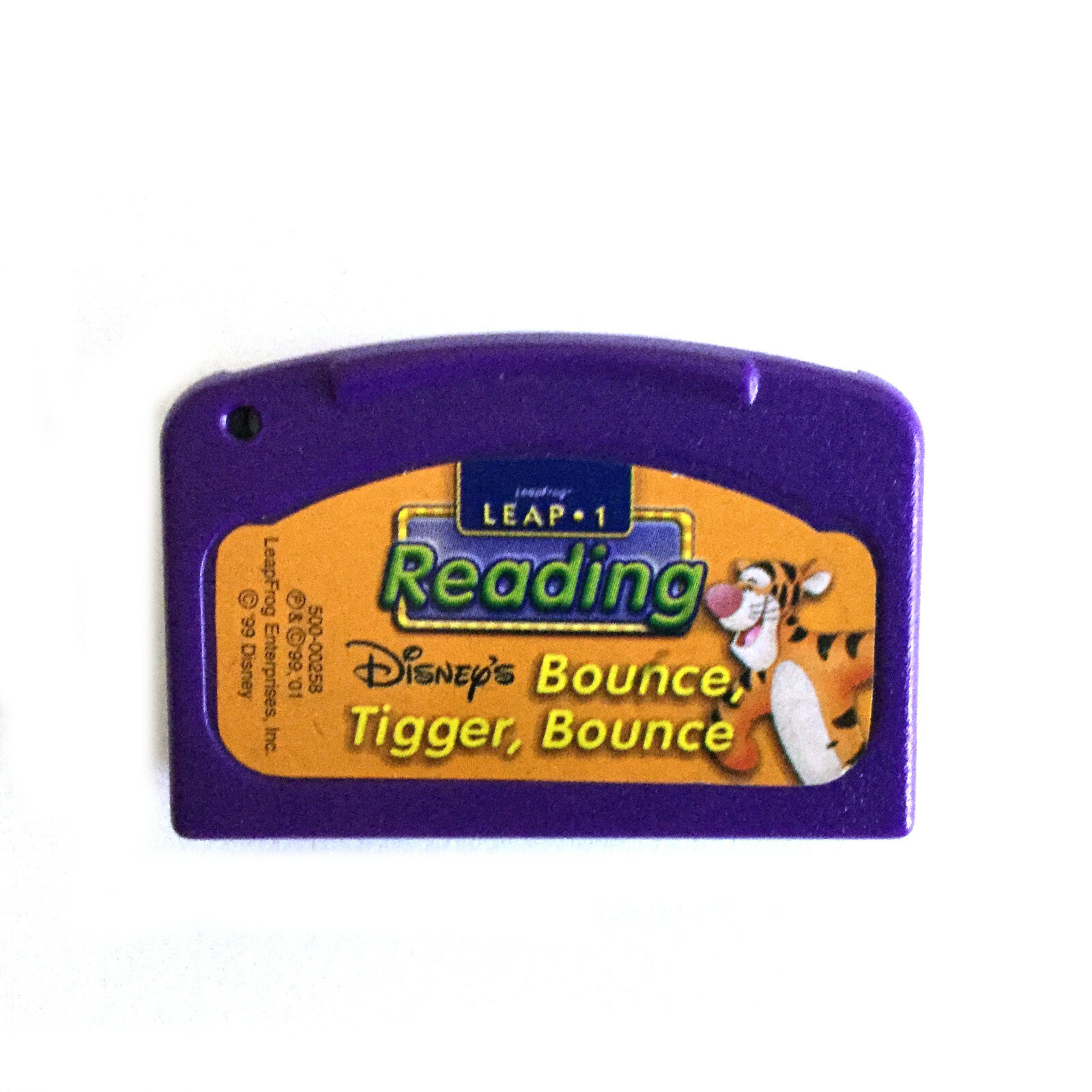LeapFrog LeapPad Leap 1 Cartridge Tigger Reading Math Lot of 2