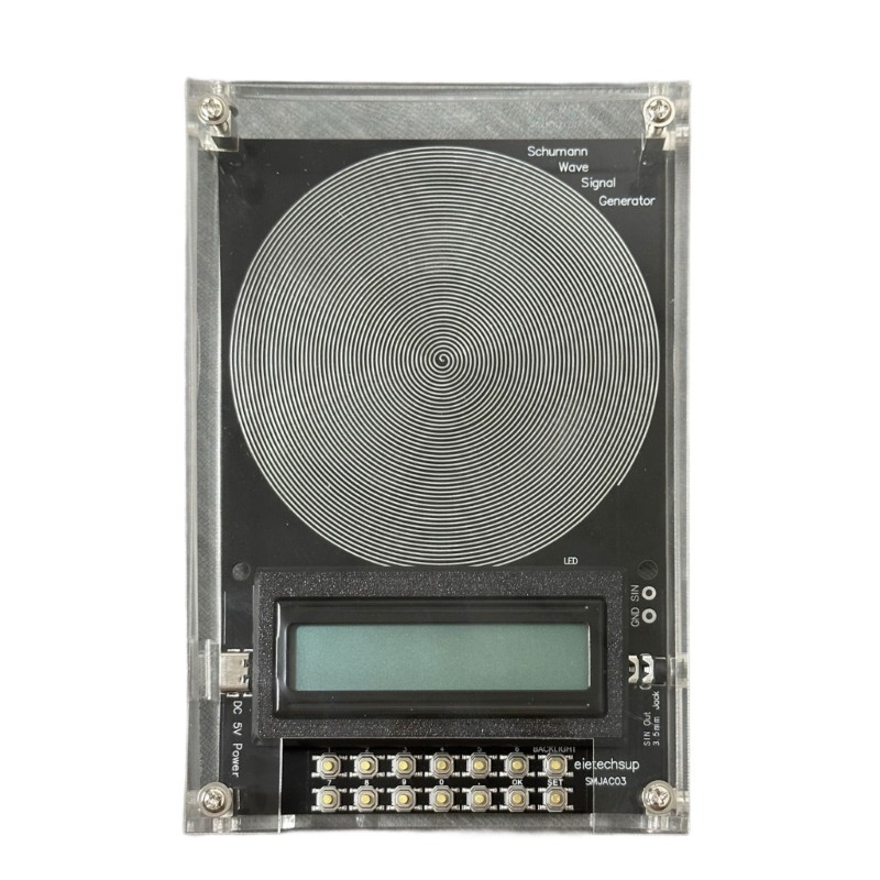 Schumann Waves Generator 7.83Hz Adjustable Frequency Device Type c Interfaces