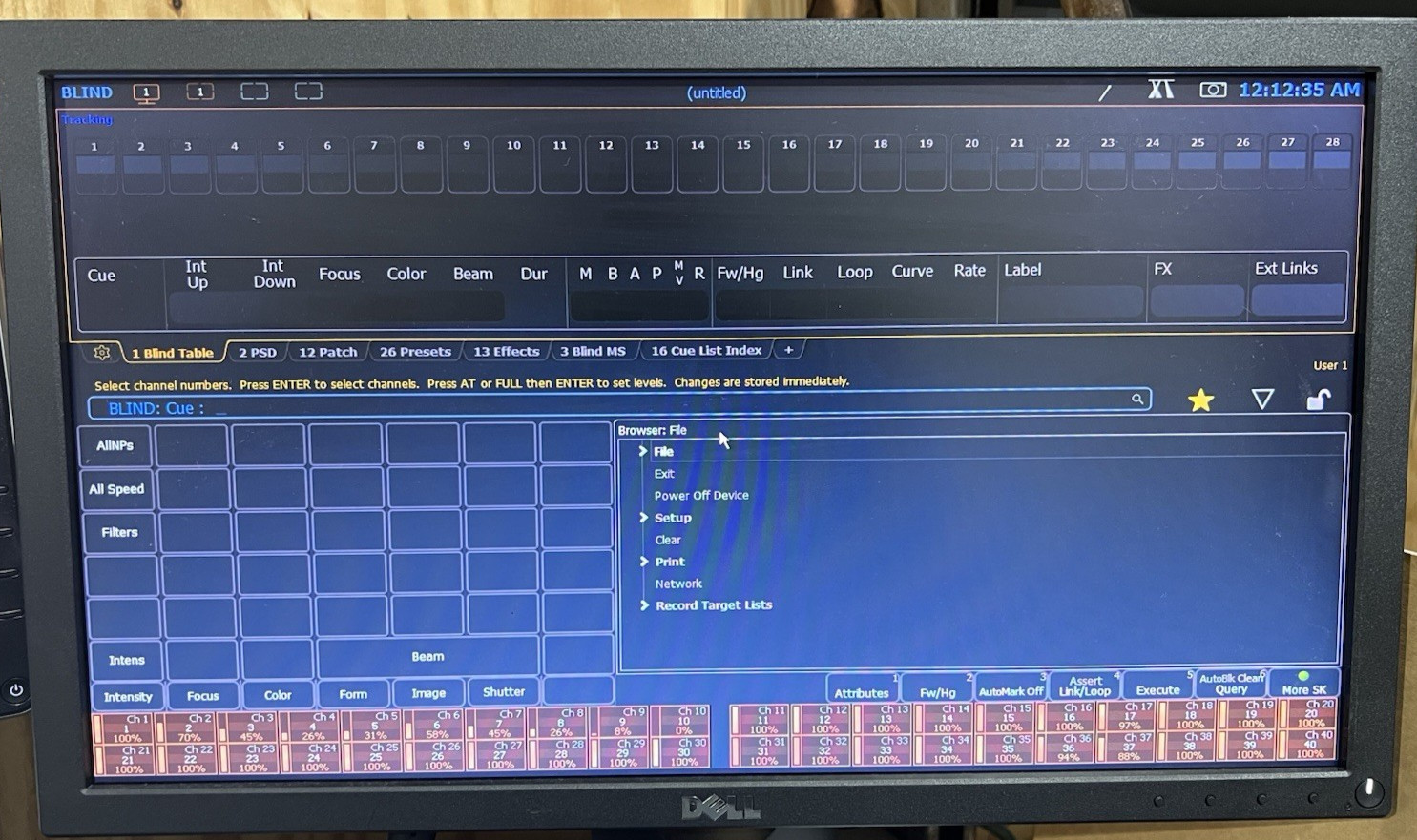 ETC Element Lighting Console 40 Channel CM2