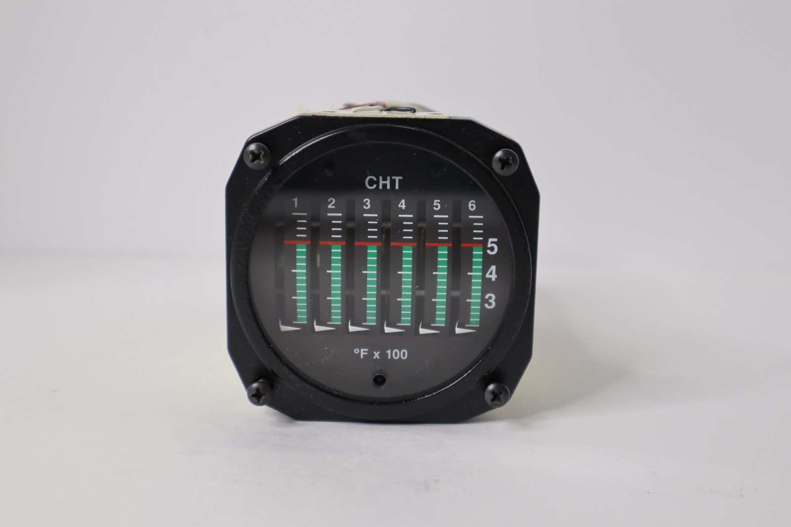 Alcor 46365 CHT Indicator PS50137-2 Piper 599-149 (10-36 VDC) Repaired Tag