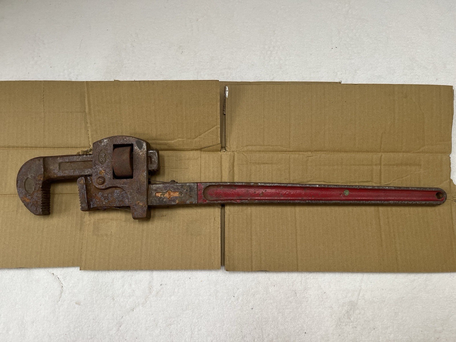Vintage Heavy Duty 24” Pipe Wrench Household Tools