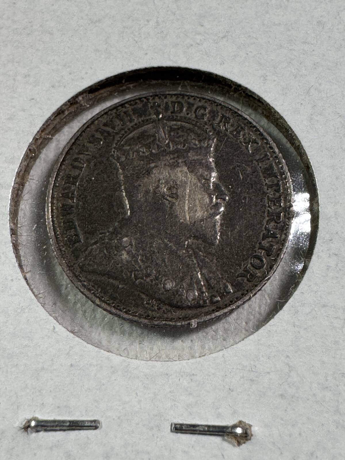 1902 Canada 5 Cents Small Silver Coin