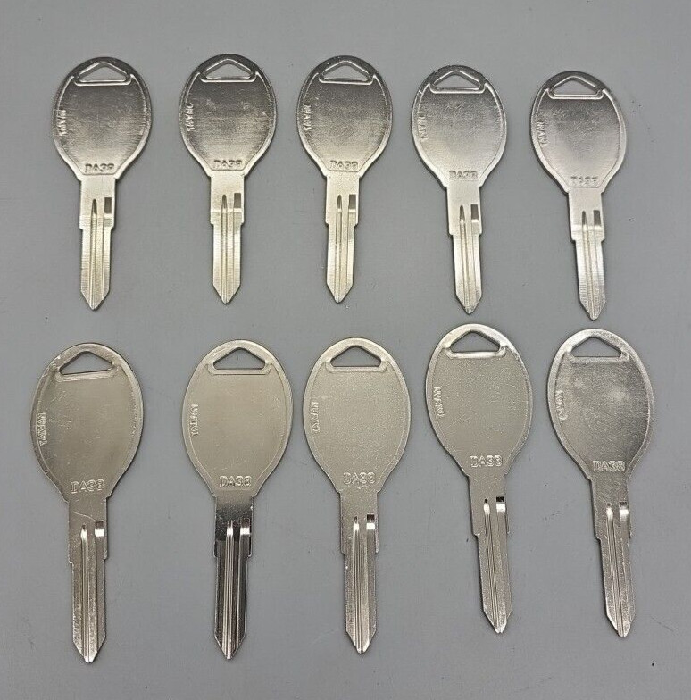 Key Blank DA38 Lot (10) Locksmith Lock Spare Replacement Nissan
