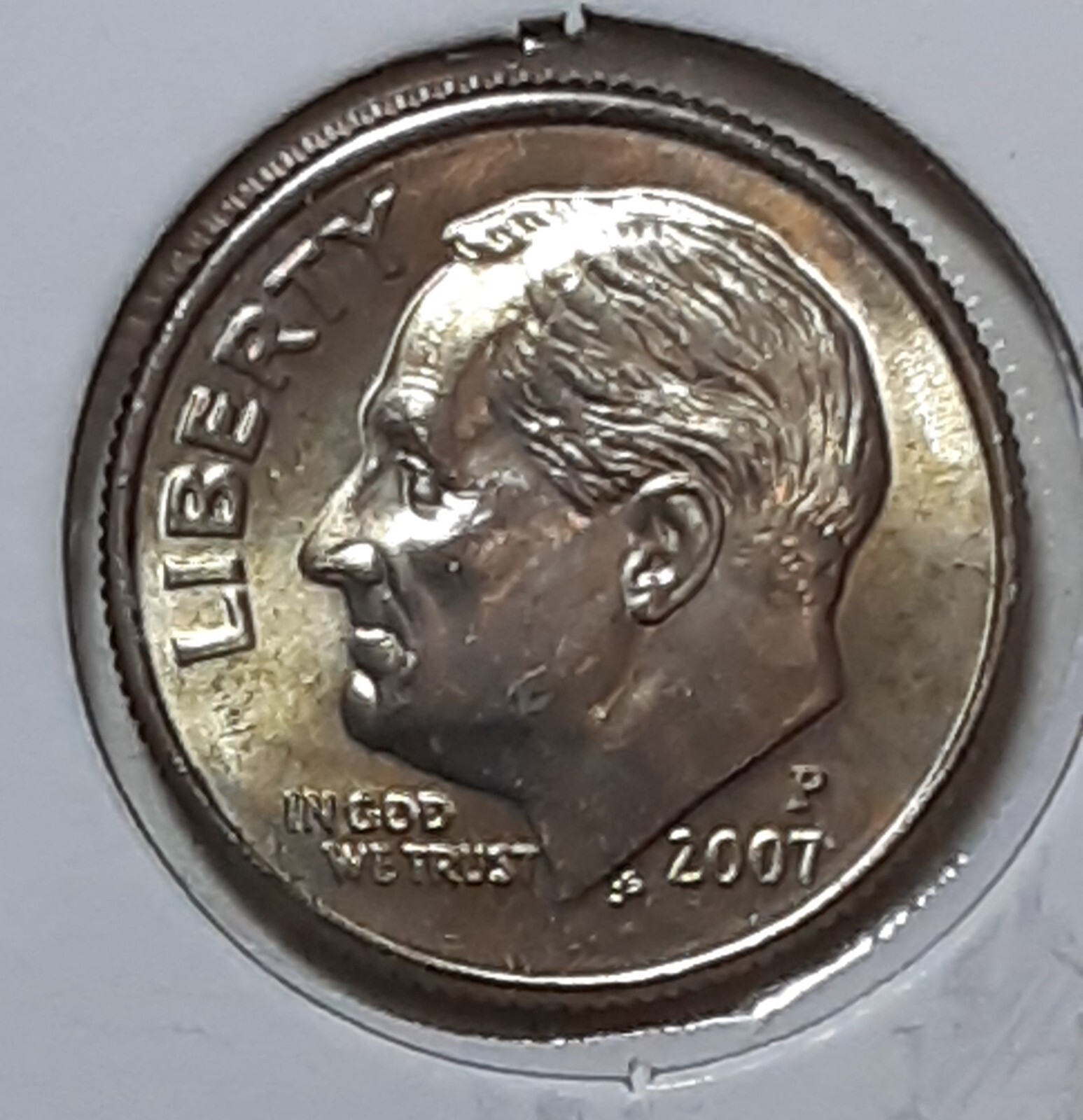 2007 Roosevelt Dime  P - BU - Uncirculated