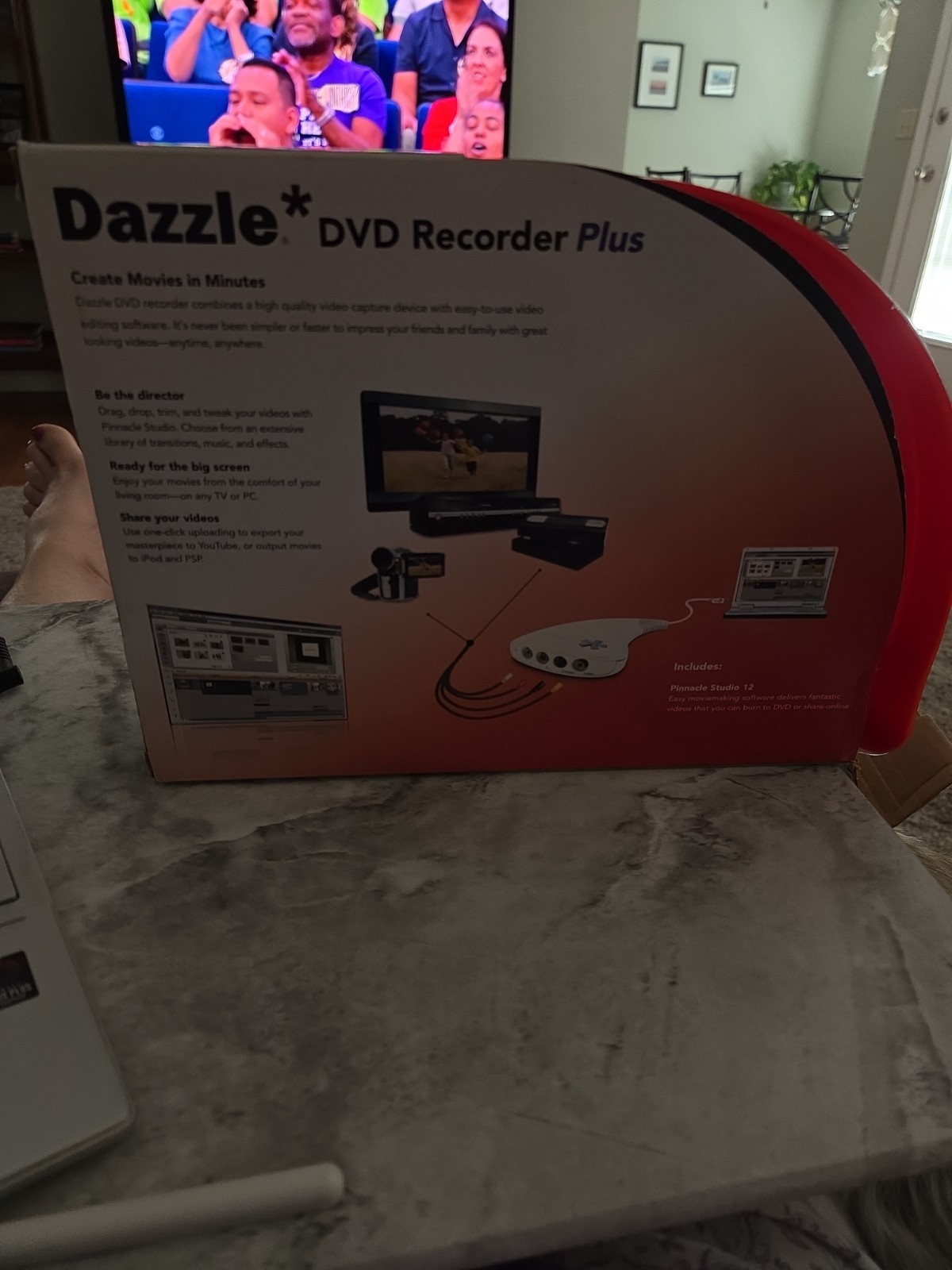 Dazzle DVD Recorder Plus Video Capture Device + Video Editing Software [Pc Disc]