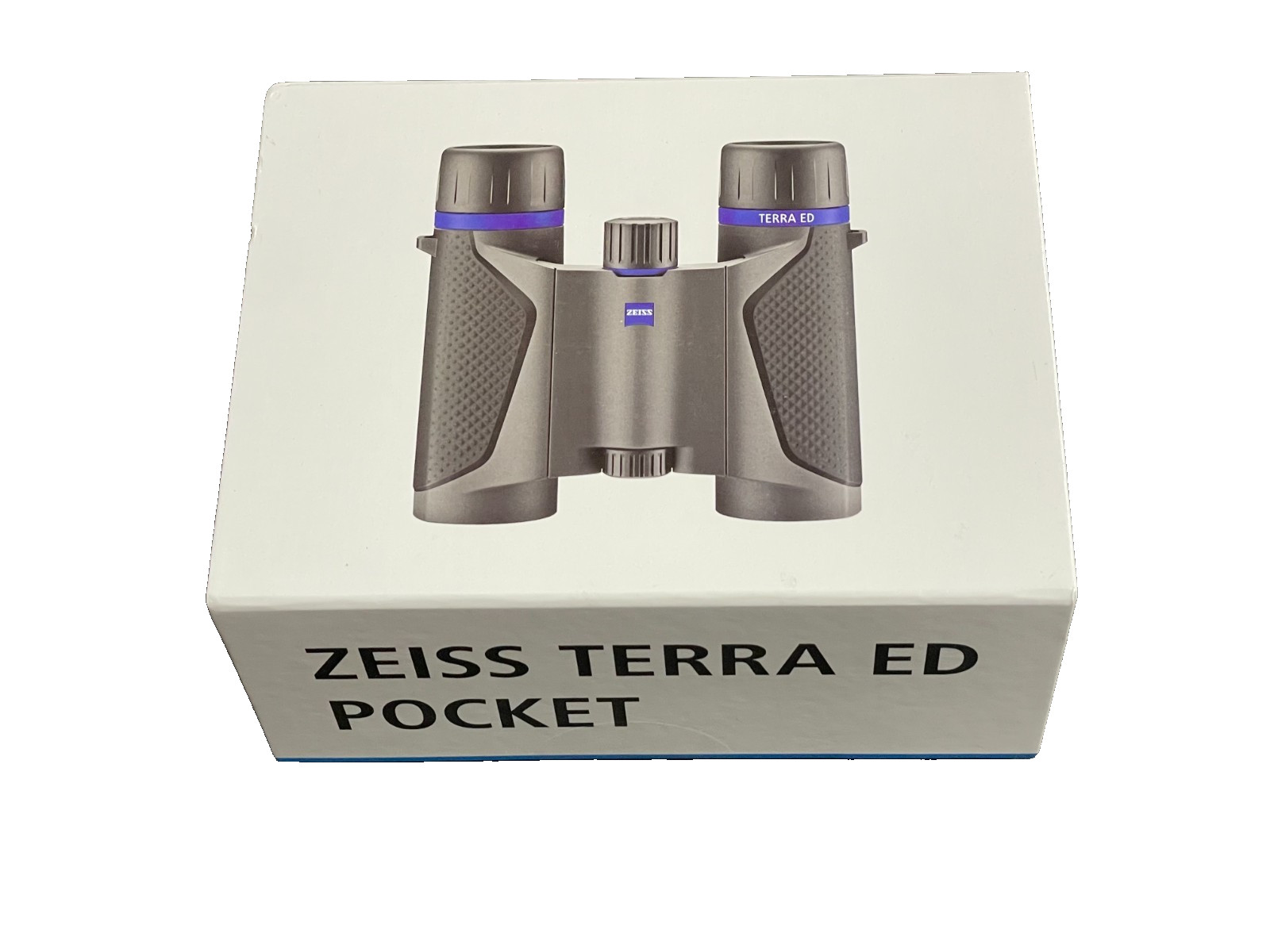 ZEISS 8x25 Terra ED Pocket Binoculars - Compact - Waterproof - Grey - New