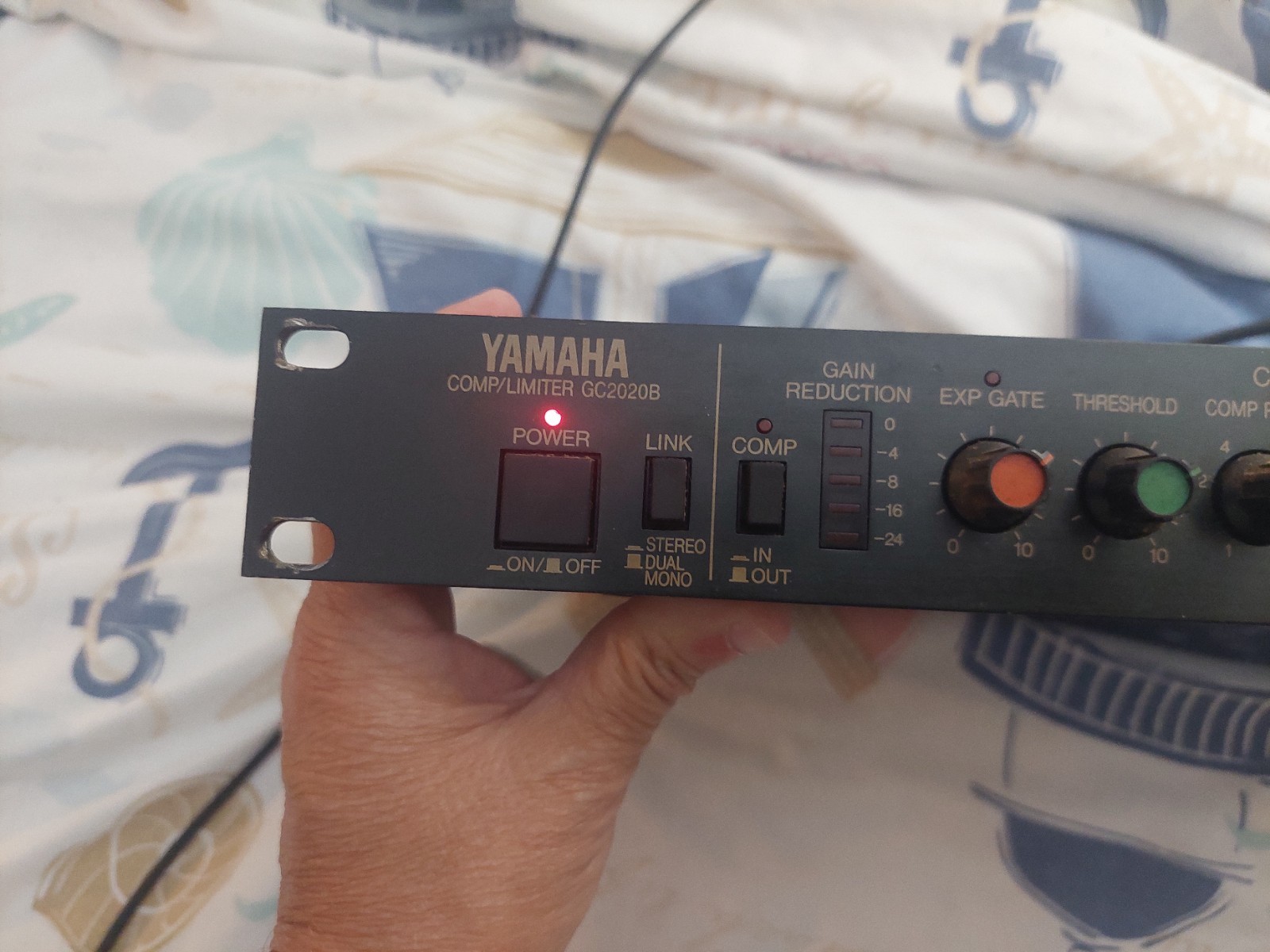 Yamaha Compressor Limiter 2 Channel GC2020B II Rackmount