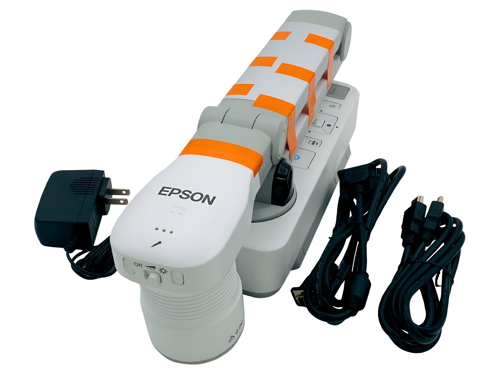 Epson ELPDC21 High Definition Document Camera Visual Presenter HDMI w/Bundle