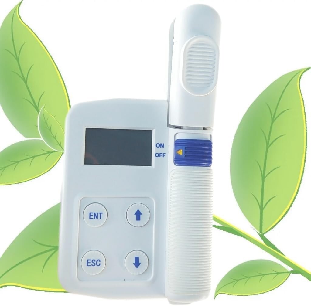 Chlorophyll Meter Chlorophyll Tester with Range 0.0-99.9 SPAD Test Area 2mm*3mm