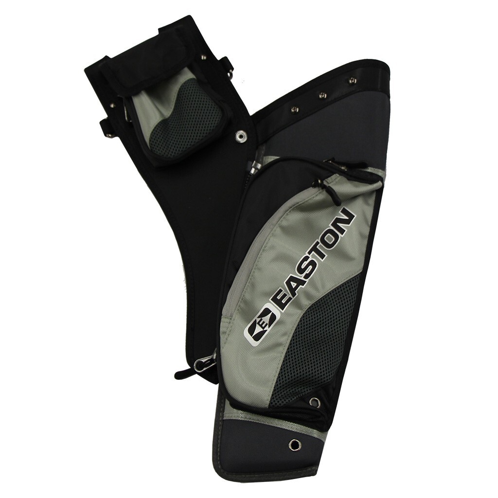 Easton Deluxe Hip Quiver Takedown w/ belt RH Gray
