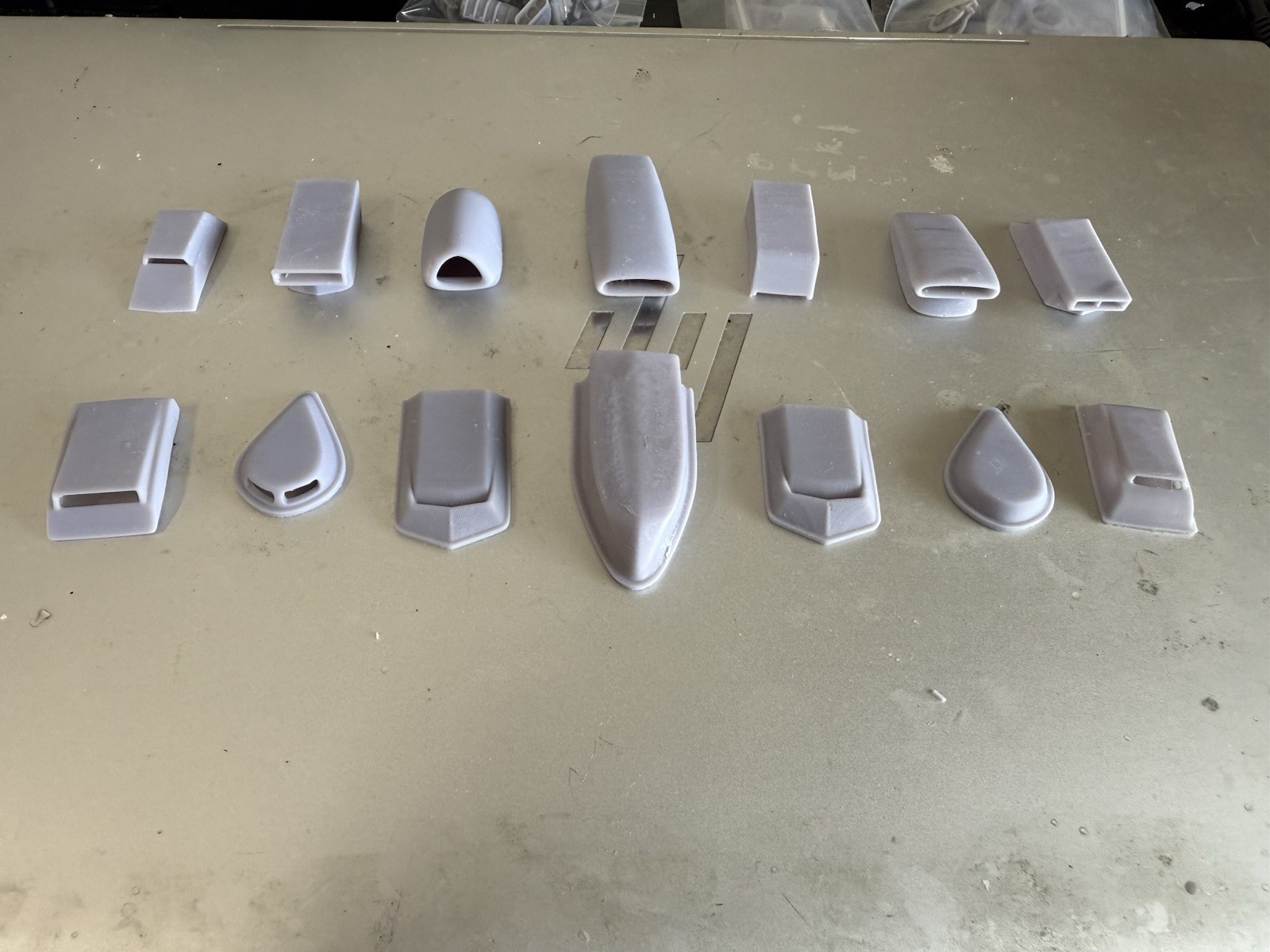 Neffy's Awesome 12k 3D Printed  1/25 Hood Scoop Assortment