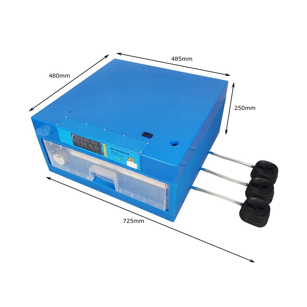110V 64 Egg Temperature/Humidity Control Digital Display Chicken Incubator