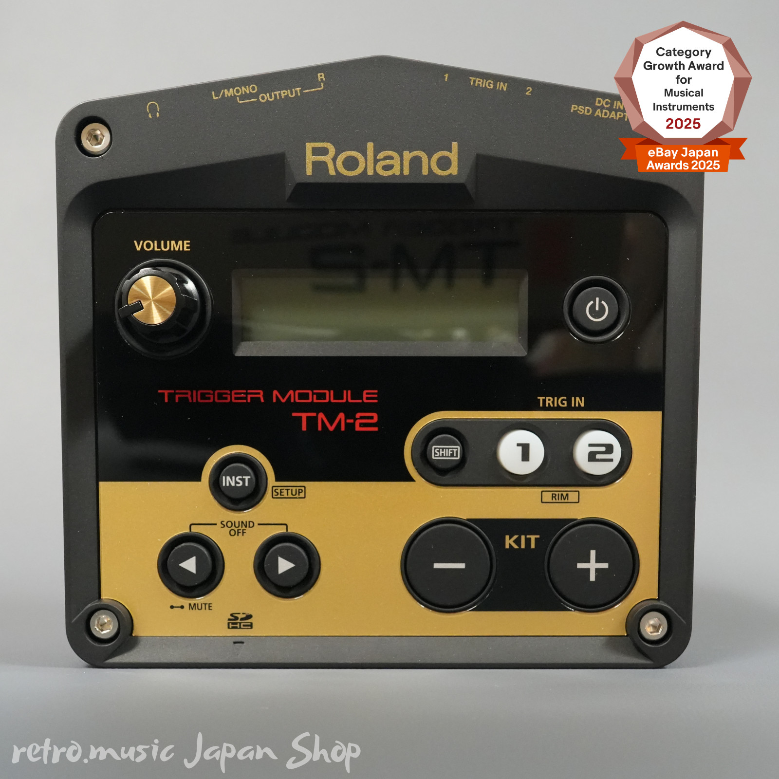Roland TM-2 Trigger Module Hybrid Drum Brain SD Card User Samples TM2
