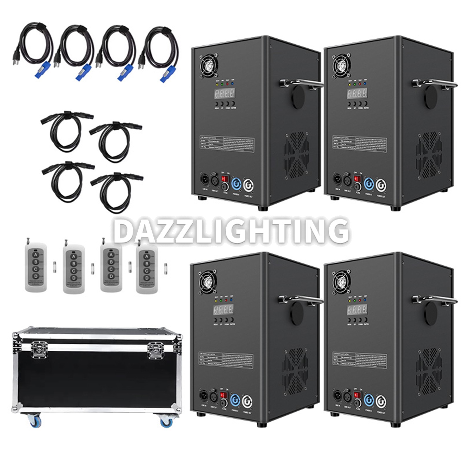 PAIDUN 850W Cold Spark Machine DMX Remote Firework Stage Effect Wedding Event DJ