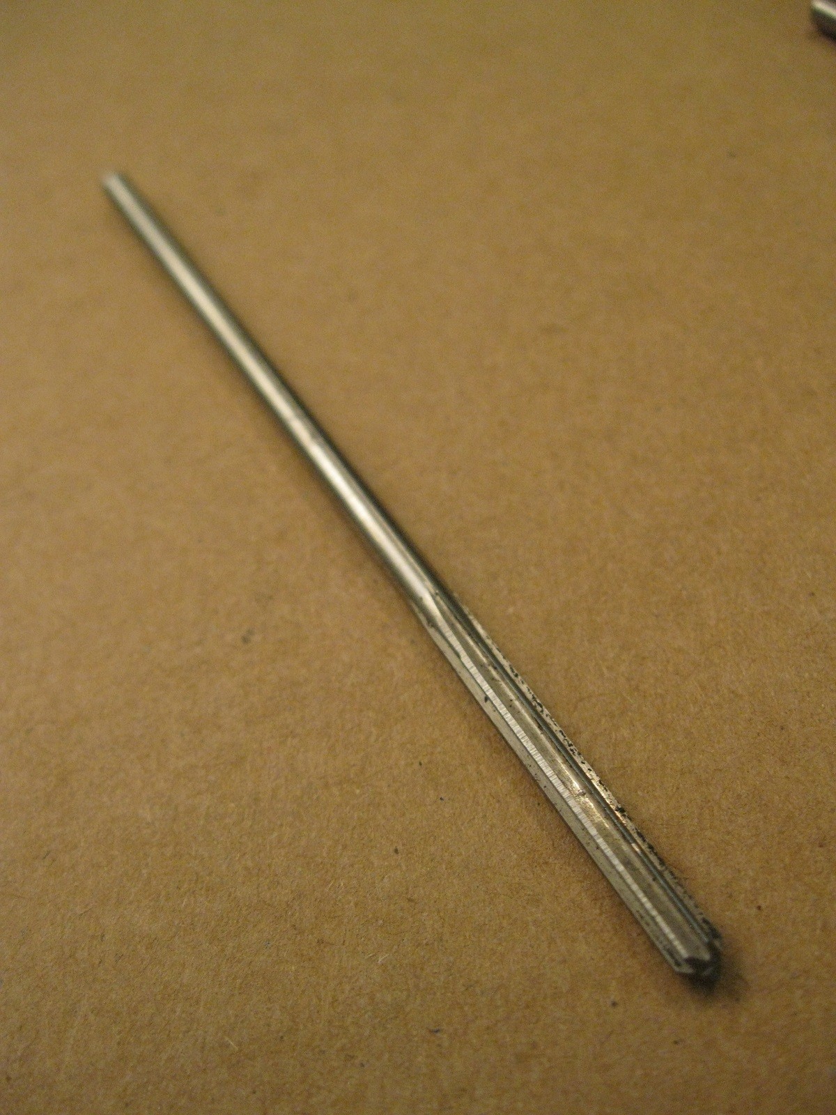 .1409" - 9/64" Reamer, USA, 4" Oal