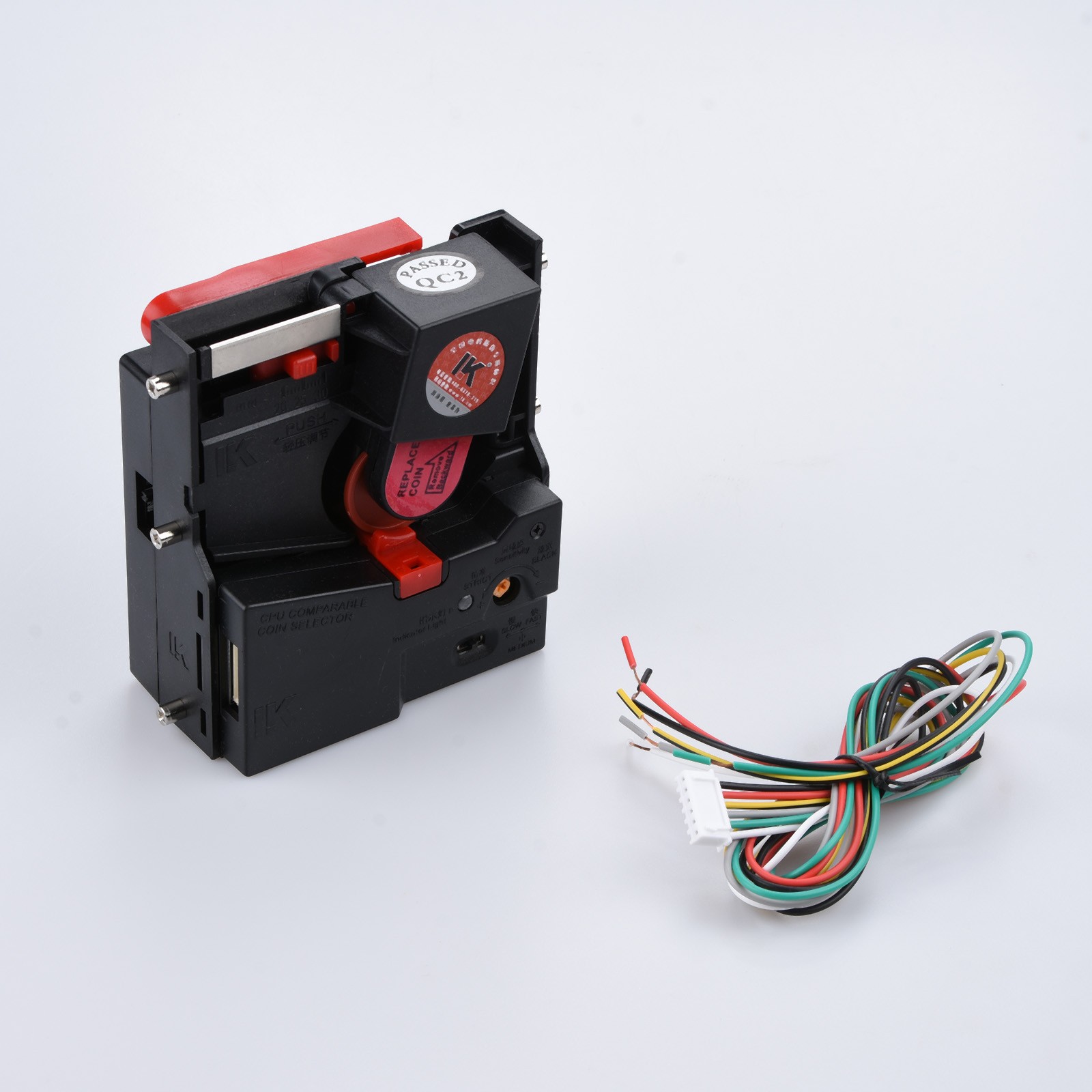 LK-800A+ CPU Comparative Coin Entry Selector Arcade Token Acceptor For Mechanism