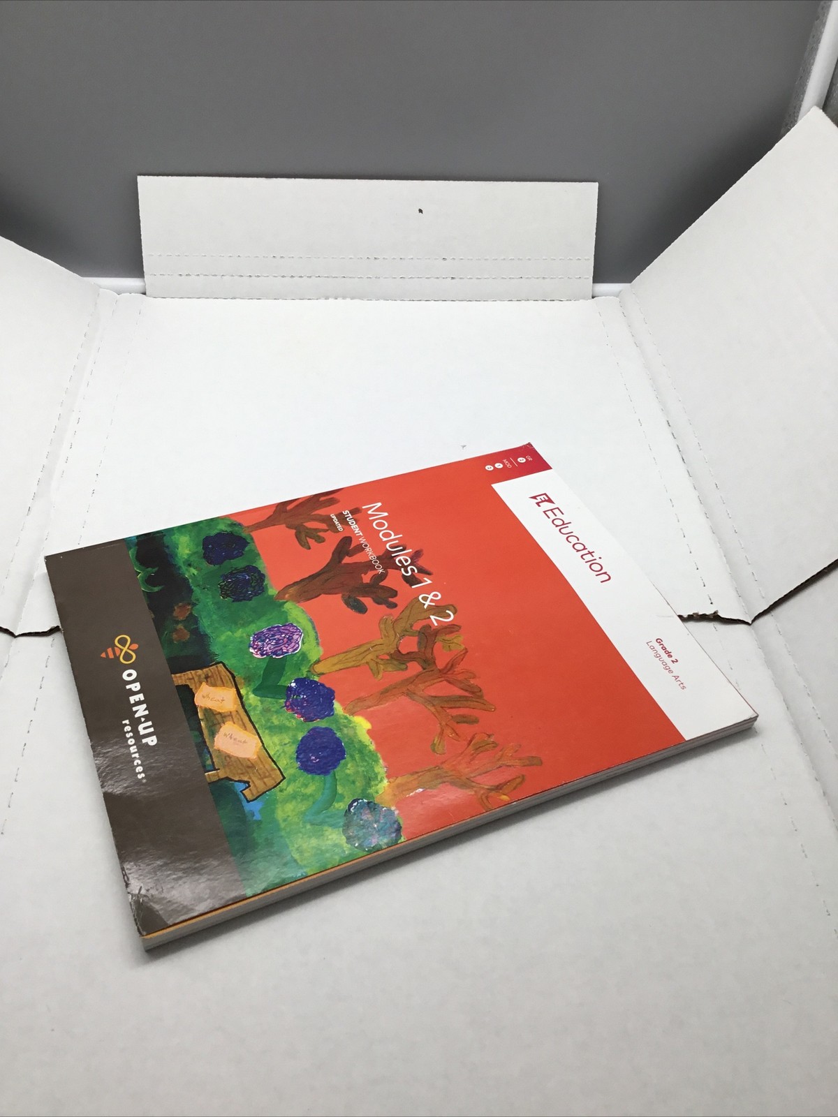 Open Up - Grade 2 - Modules 1 & 2 Language Arts - Student Workbook - Acceptable