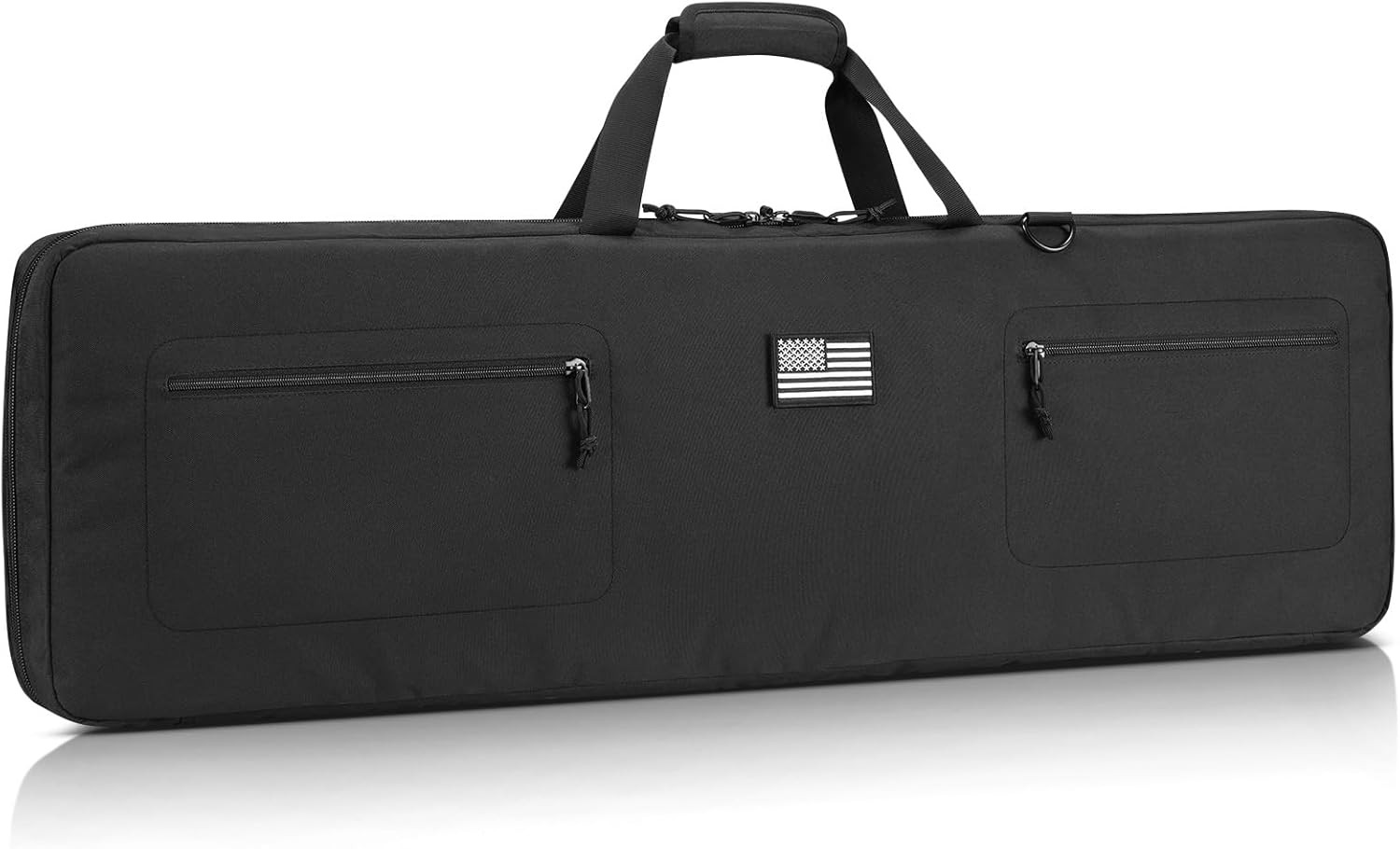 42" Soft Rifle Case, Rifle Bag with Zipper Pockets, Long Gun Bag with Adjustable