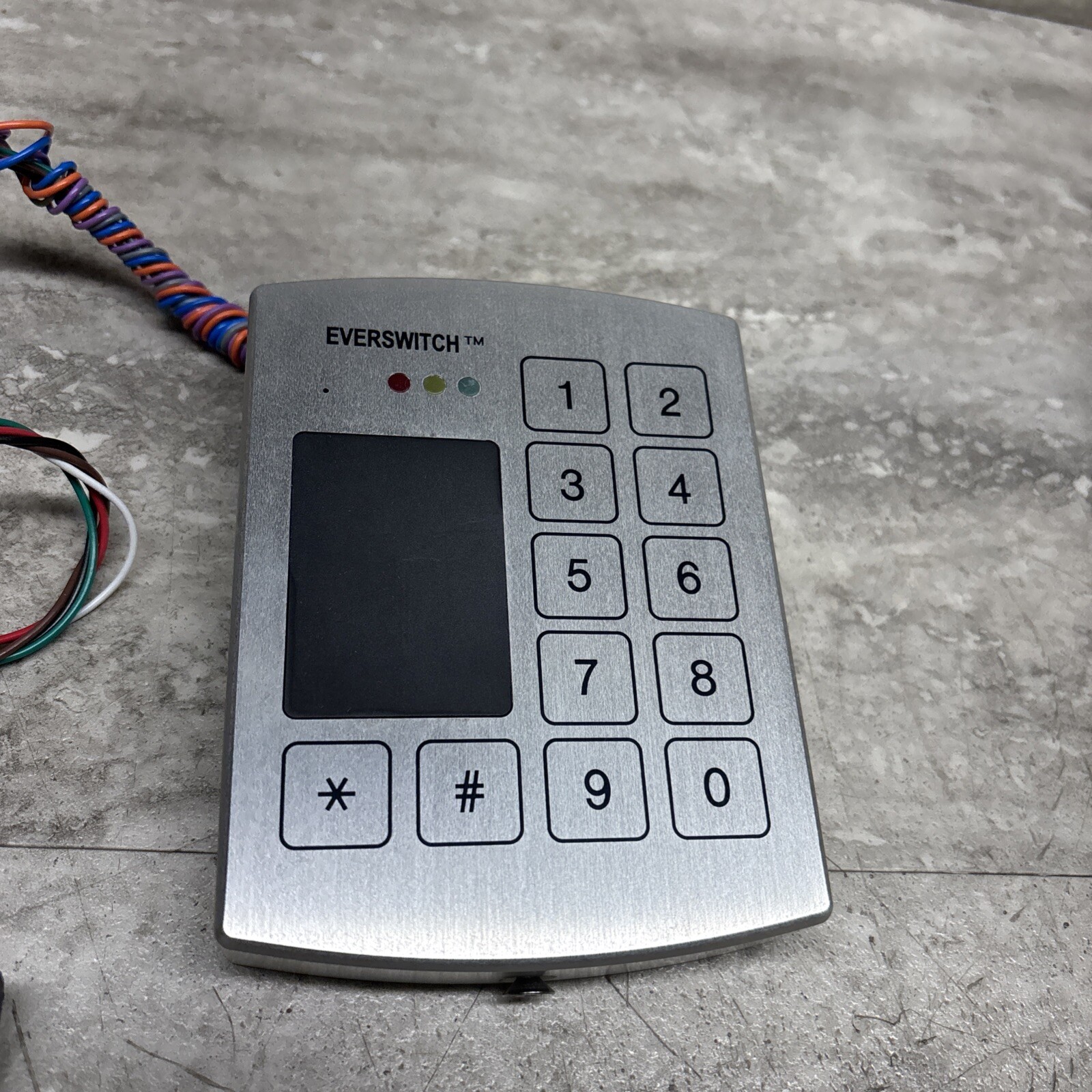 Barantech EverSwitch HID Reader With Keypad, Used, Untested