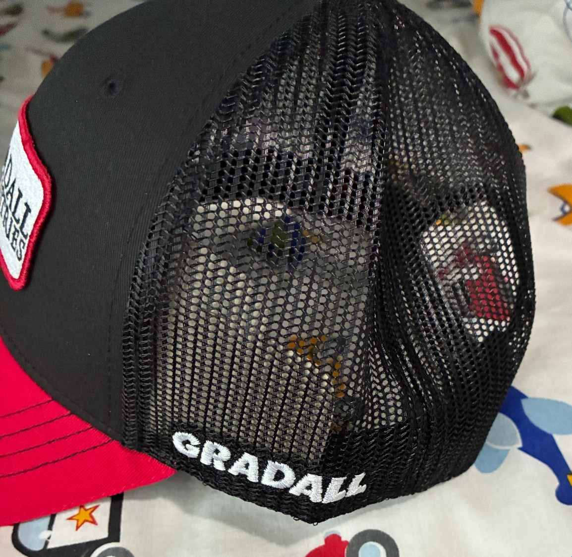 GRADALL VACALL Logo Hat Adjustable Baseball Cap CAP AMERICA BRAND